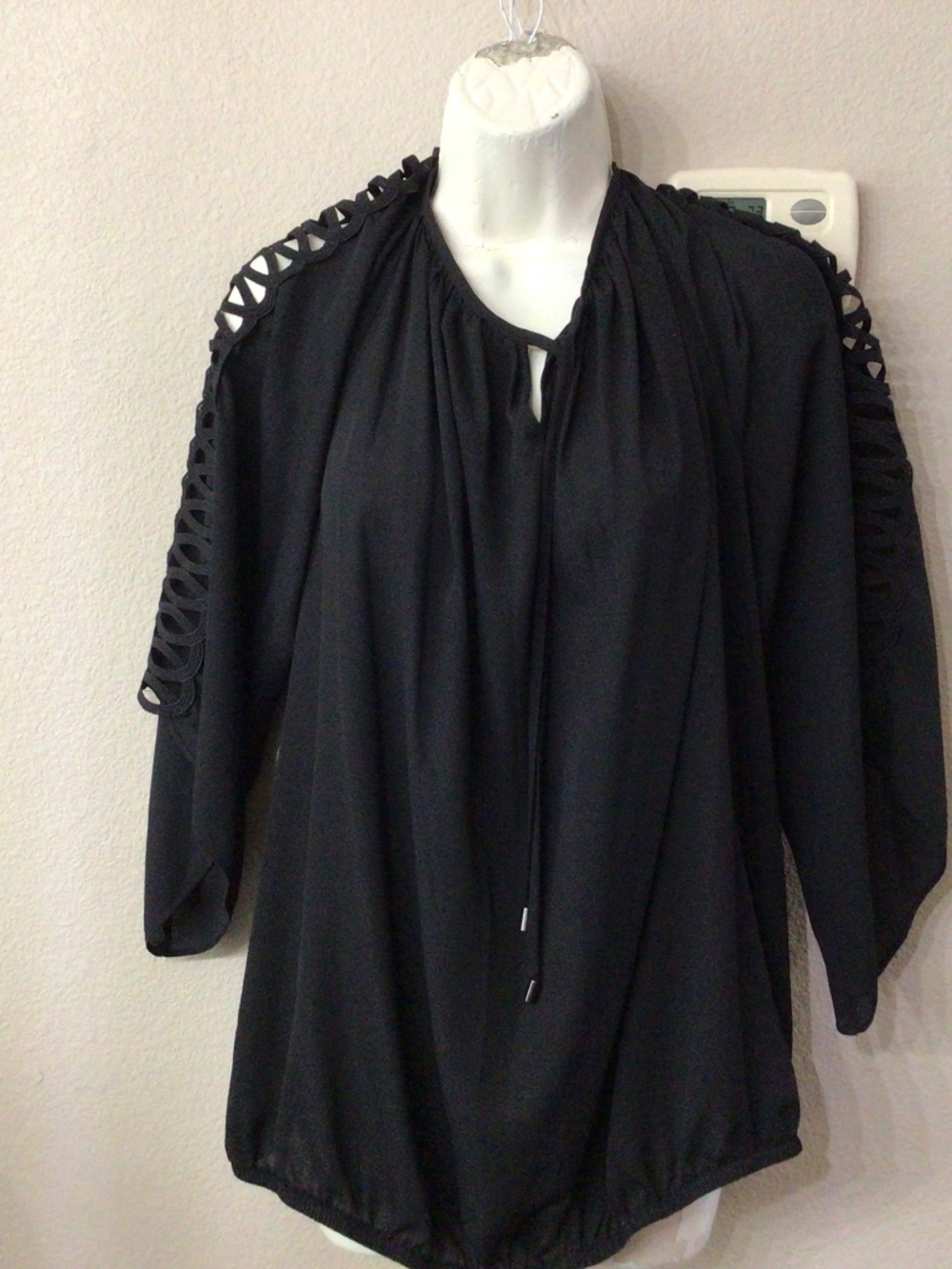 Alyx beautiful Black blouse size 2X in new condition